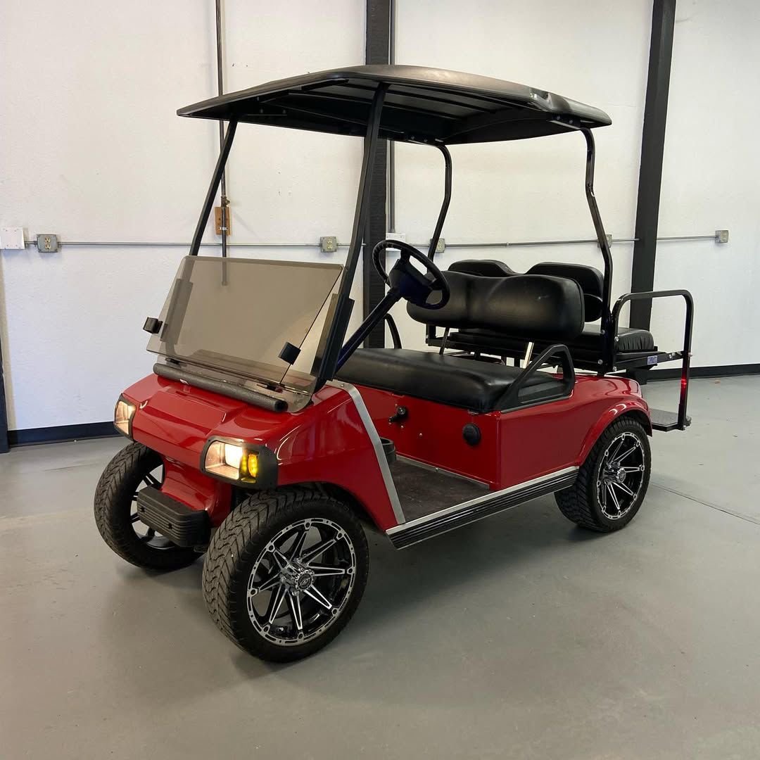2010 Club Car DS Gas Golf Cart (White)
