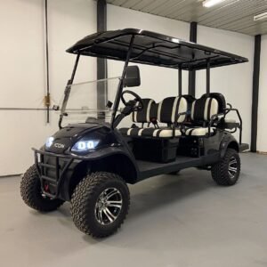 2021 ICON i60L Electric LIMO Golf Cart (Black)