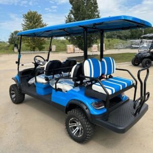 2023 ICON i60L Electric LIMO Golf Cart (White)