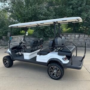 2023 ICON i60L Electric LIMO Golf Cart (Black)