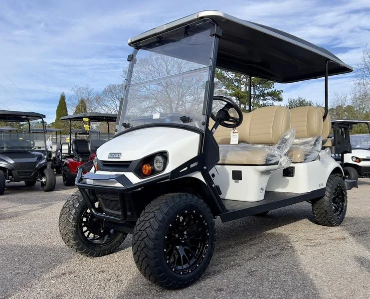 2024 E-Z-GO Express L6 ELiTE 6-Passenger Limo Lithium (Bright White)